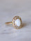 Bague Bague de fiançailles opale entourage diamants 58 Facettes