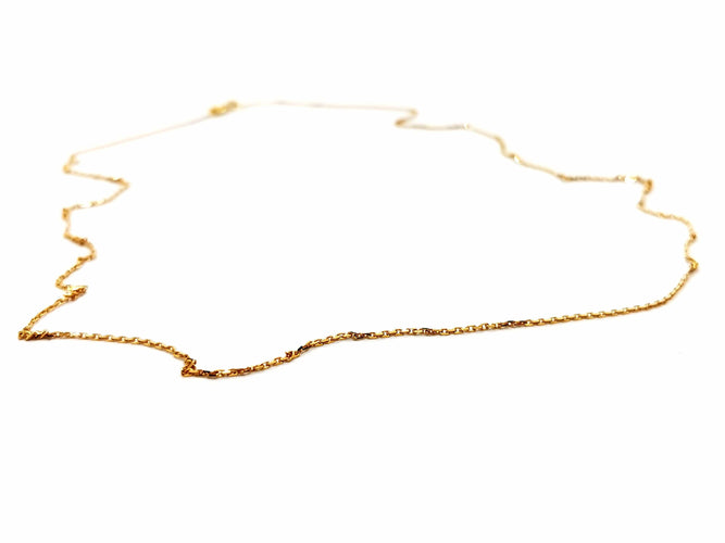 Collier Collier Maille forçat Or jaune 58 Facettes 1152885CD