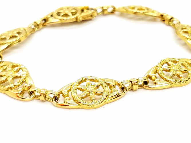 Bracelet Bracelet Filigrane Or jaune 58 Facettes 762612CD