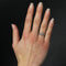 Bague 54 Bague jonc ancienne diamants 58 Facettes 18-164