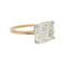 Bague 54.5 Bague diamant 5,97 carats, or et platine. 58 Facettes 31129