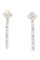 Boucles d'oreilles Boucles d'oreilles pendantes Trèfles Or jaune Diamant 58 Facettes 078241