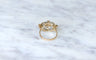 Bague Bague Tank Or rose, Platine et Diamants 58 Facettes
