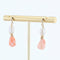 Boucles d'oreilles Boucles d'oreilles perles baroques et verre corail 58 Facettes 19-179B
