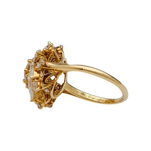 Bague 54 Bague Cartier en or jaune, diamant 1,57 carats. 58 Facettes 31255