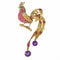 Broche Broche oiseau de paradis par Jean-Claude Champagnat 58 Facettes 23129-0123