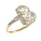 Bague 52 Bague de fiançailles diamant perle Art Déco 58 Facettes 23271-0580