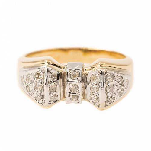 Bague 50.5 Bague Art déco Or jaune Diamant 58 Facettes 1969311CN