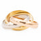 Bague 50 Cartier Bague Trinity Or jaune 58 Facettes 2421769CN