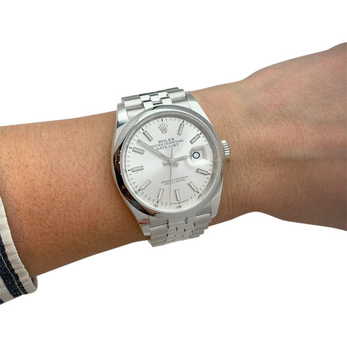Montre Montre Rolex, "Datejust 36", acier. 58 Facettes 31275