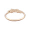 Bague 50 Bague Chaumet, "Jeux de Liens", or rose et diamants. 58 Facettes 33009