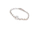 Bague 54 Bague Chaînette Or blanc Diamant 58 Facettes 578687RV