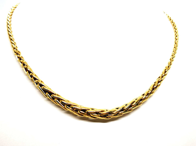 Collier Collier Maille palmier Or jaune 58 Facettes 1176290CN