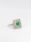 Bague Bague émeraude et diamants 58 Facettes 391.10
