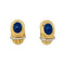 Boucles d'oreilles Boucles d'oreilles Boucheron, "Jaïpur", deux ors, lapis lazuli. 58 Facettes 31491
