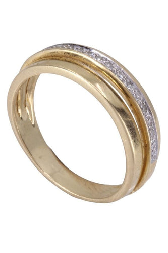 Bague 58 BAGUE MODERNE DIAMANTS 58 Facettes 078131