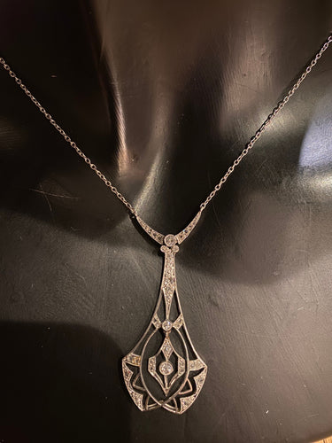 Collier Collier pendentif, diamants 58 Facettes
