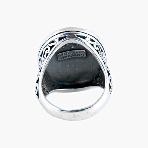 Bague 63 GEROCHRISTO Bague d'homme ovale 58 Facettes