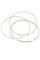 Bracelet BRACELET JONC 3 ORS 58 Facettes 054581