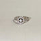 Bague Bague or blanc diamants 58 Facettes