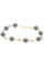 Bracelet BRACELET HEMATITE ET BOULES D'OR 58 Facettes 041351