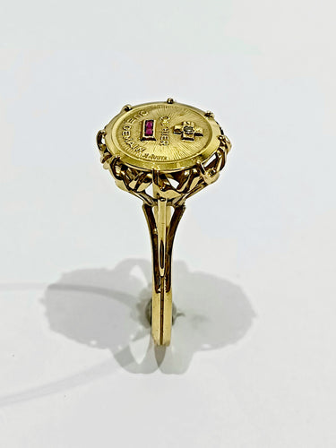 Bague 58 Augis - Bague Plus qu'hier, moins que demain 58 Facettes 3076/1