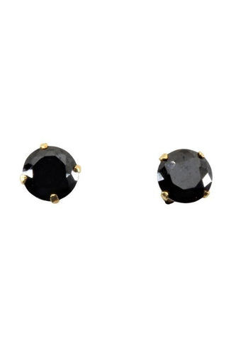 Boucles d'oreilles BOUCLES D'OREILLES PUCES EN GRENATS 58 Facettes 042641