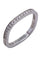 Bague 50 DINH VAN - DEMI-ALLIANCE CARRÉE 58 Facettes 073191