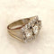Bague Bague d'inspiration Tank TRIO 58 Facettes