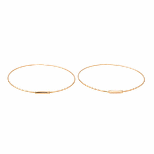Boucles d'oreilles Boucles d'oreilles Créoles Or rose 58 Facettes 2597858CN