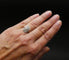 Bague 53 Bague Diamants, Or Blanc 58 Facettes