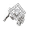 Boutons de manchette Boutons de manchette Boucheron, "Ava", or blanc et diamants. 58 Facettes 31510