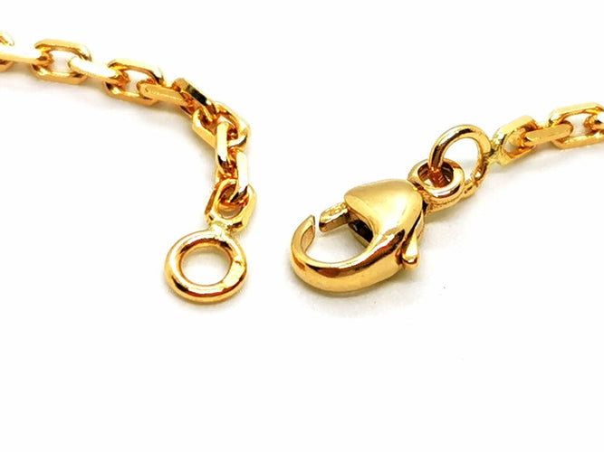 Collier Collier Maille forçat Or jaune 58 Facettes 1523663CN