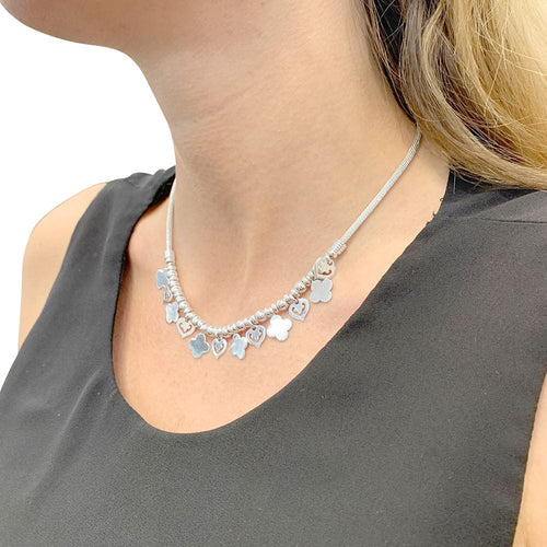 Collier Collier O.J.Perrin, "Légendes", or blanc. 58 Facettes 32889