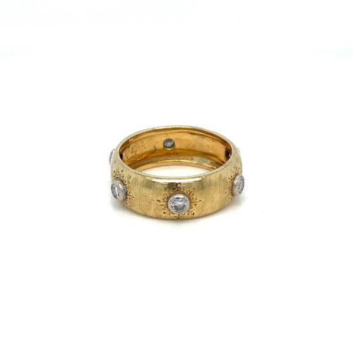 Bague 54-55 Bague Macri Classica en diamant Mario Buccellati 58 Facettes