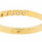 Bague 55 Bague Alliance Or jaune Diamant 58 Facettes 578391CD