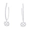 Boucles d'oreilles Boucles d'oreilles Messika, "Eden", or blanc, diamants. 58 Facettes 33017