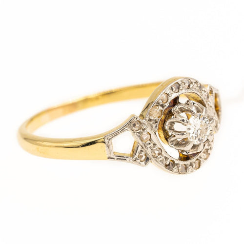 Bague 60 Bague Art déco Or jaune Diamant 58 Facettes 2270625CN