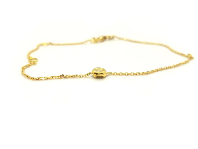 Bracelet Bracelet Or jaune Diamant 58 Facettes 578977RV