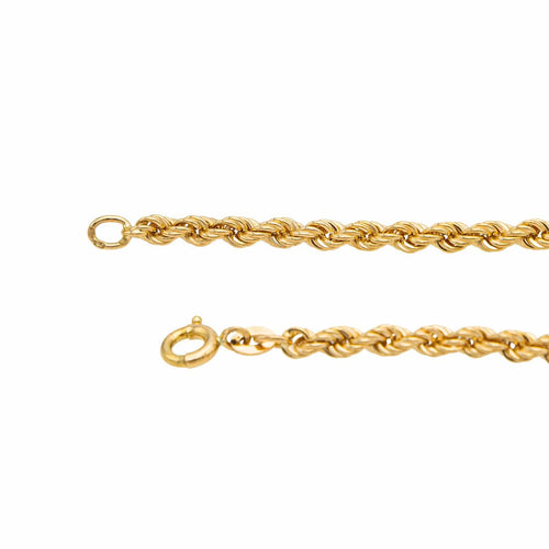 Collier Collier Maille torsadée Or jaune 58 Facettes 2528304CN