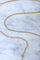 Collier Sautoir maille jaseron or et perles fines 58 Facettes