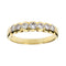 Bague 55 Demi alliance 7 diamants 58 Facettes 14984