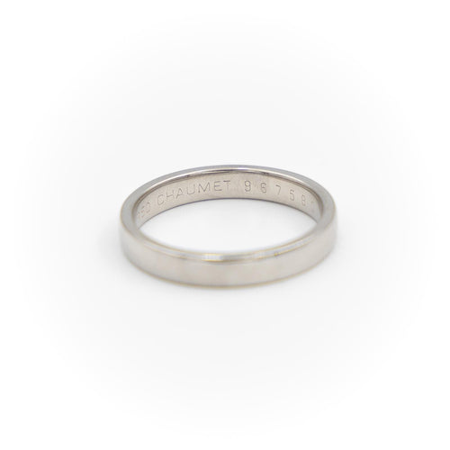 Bague 58 Chaumet Bague Alliance Platine Diamant 58 Facettes 1887751CN
