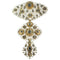 Pendentif Pendentif croix en or, diamants 58 Facettes 12094-0045