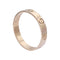 Bague 59 Bague Cartier, "Alliance Love", or rose. 58 Facettes 32682