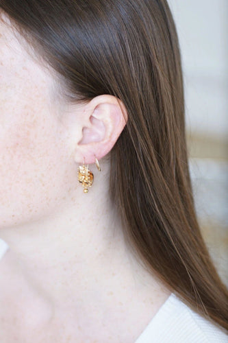Boucles d'oreilles Boucles d'oreilles briquets or rose 58 Facettes