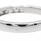 Bague 51.5 Bague Demi alliance Or blanc Diamant 58 Facettes 2618254CN