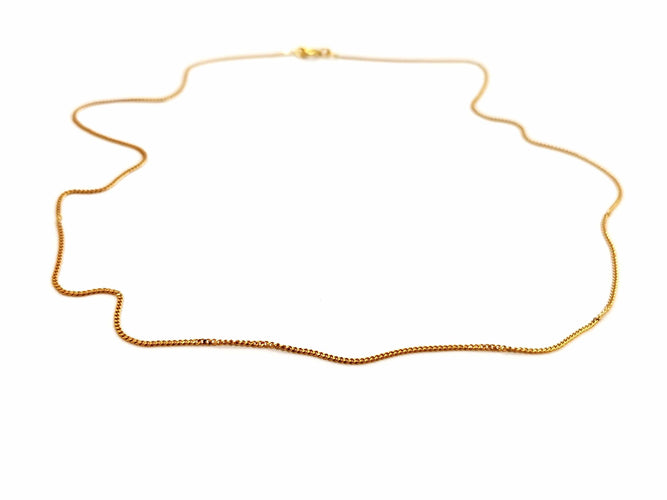 Collier Collier Maille gourmette Or jaune 58 Facettes 1152852CD