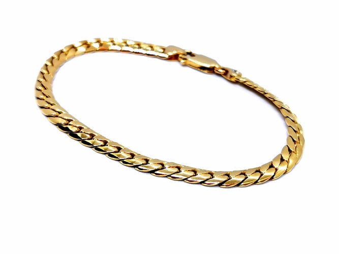 Bracelet Bracelet Maille anglaise Or jaune Diamant 58 Facettes 978893CN