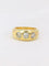 Bague 53 Bague jonc Or jaune Diamants 58 Facettes J167
